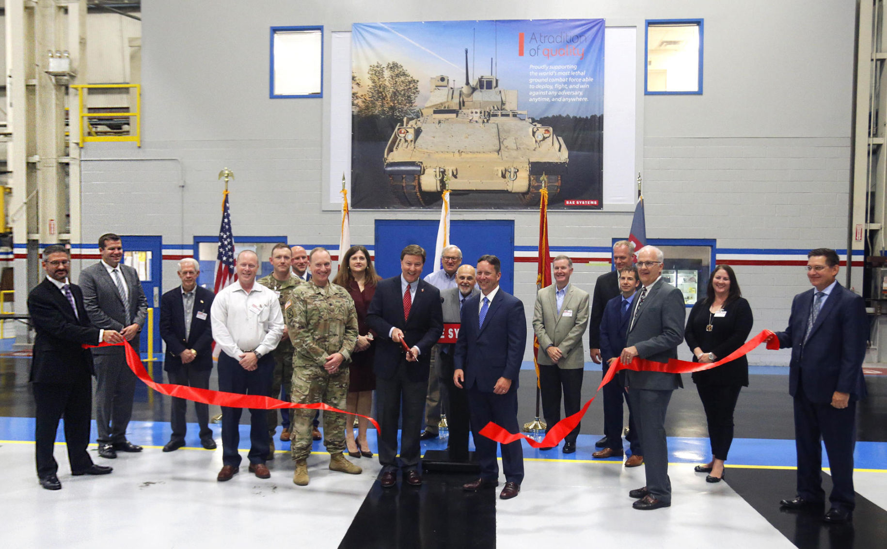 Bradley ribbon cutting
